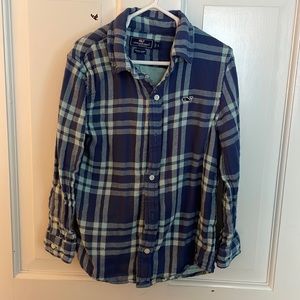 Boys Plaid Vineyard Vines Buttondown